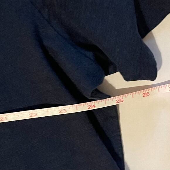 New 14th & Union Nordstrom Navy Blue Short Sleeve Cotton Polo Shirt Size XL - Picture 9 of 10